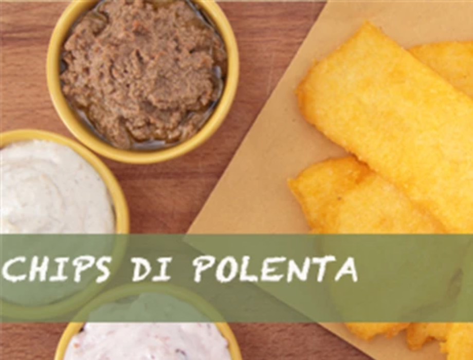CHIPS DI POLENTA: LA RICETTA