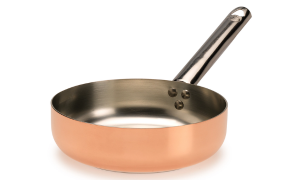 Copper pans for induction