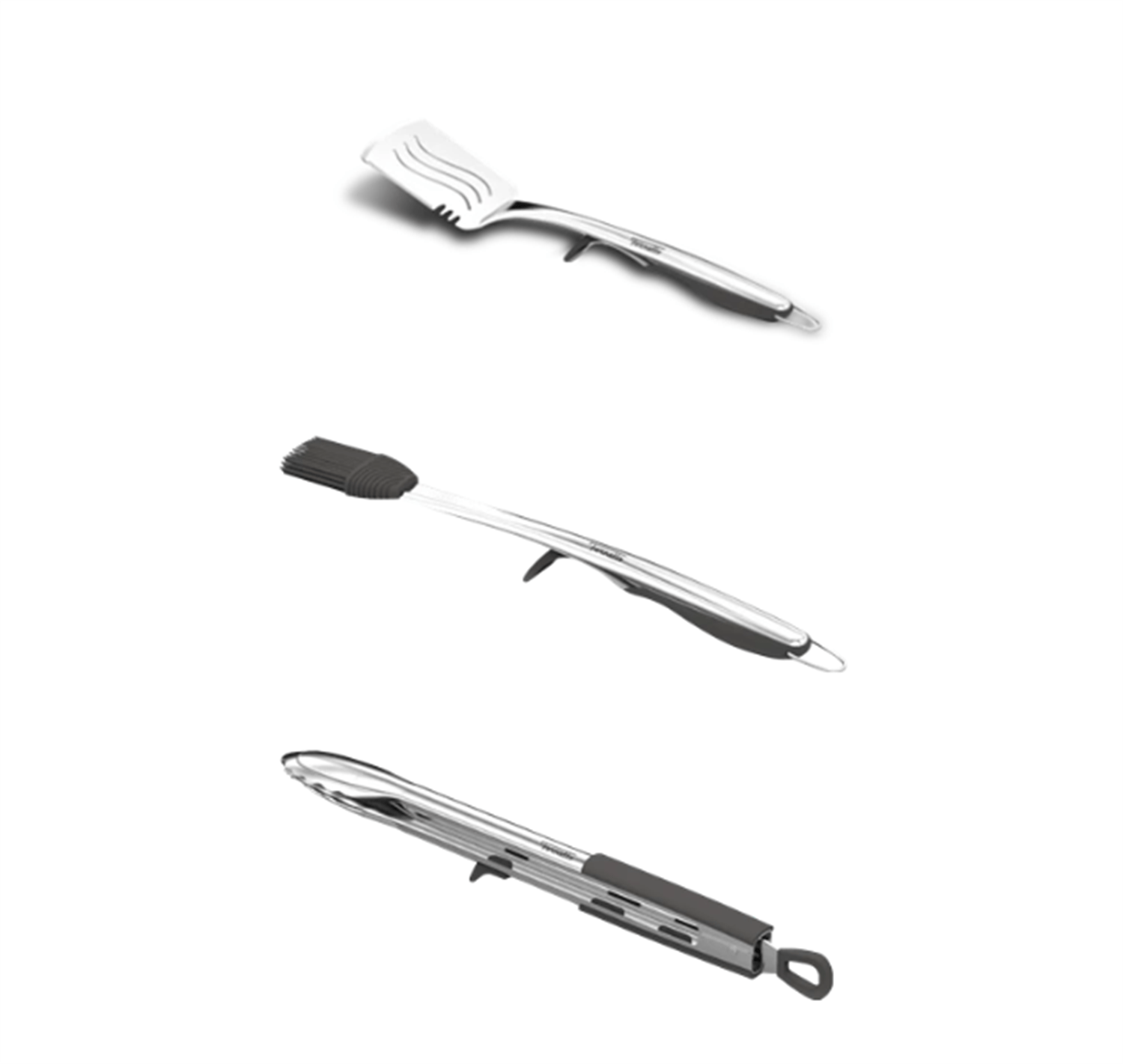 Kit utensili per il barbecue Fornetto, 3 pezzi
