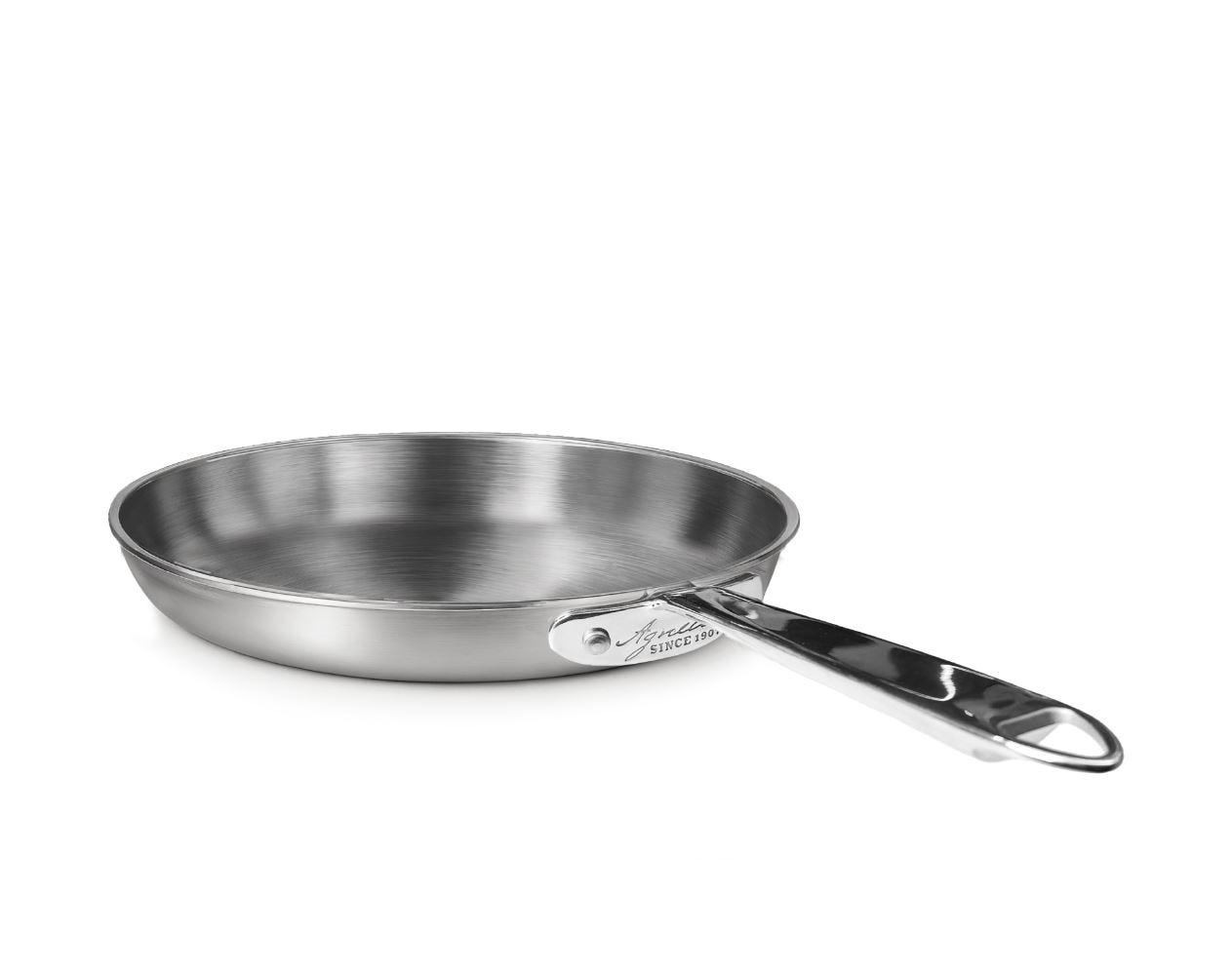 Padella in alu-inox 3ply satinato, per induzione, un manico, diam. 28cm