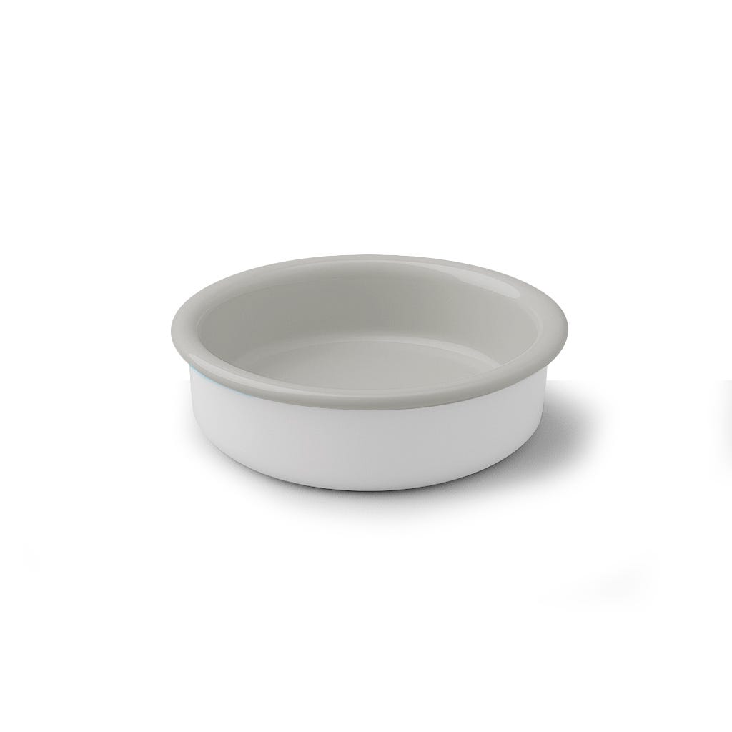 Inserto in porcellana grigio per art 110 e 111 di Diametro 16 cm Collezione 1932