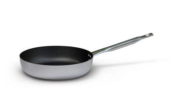 Padella dritta &#039;a friggere&#039; in alluminio antiaderente per induzione, spessore 4 mm, diam. 28cm