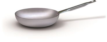 Padella svasata alta in alluminio 