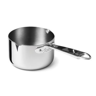 Casseruola alta per induzione Alu-inox 1907 3ply lucido per induzione, diam. 14 cm – 1 manico