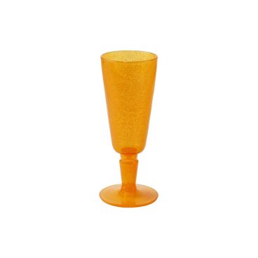 Calice Flute Memento  Synth metacrilato, Mandarino, 6 pezzi