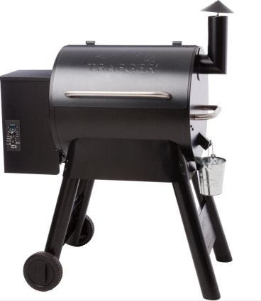 Pellet barbecue mod. PRO 22 with meat probe and 6 cooking modes