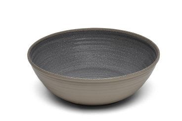 Melamine salad bowl, Rena Nera Line, dim. 31x9cm