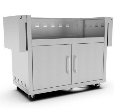Carrello per barbecue Fusion 500 in acciaio inox Brabura