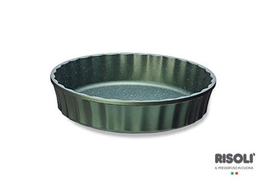 Royal d&#039;alù cake tin Dr. Green for Tart in die-cast aluminium, diam. 24cm