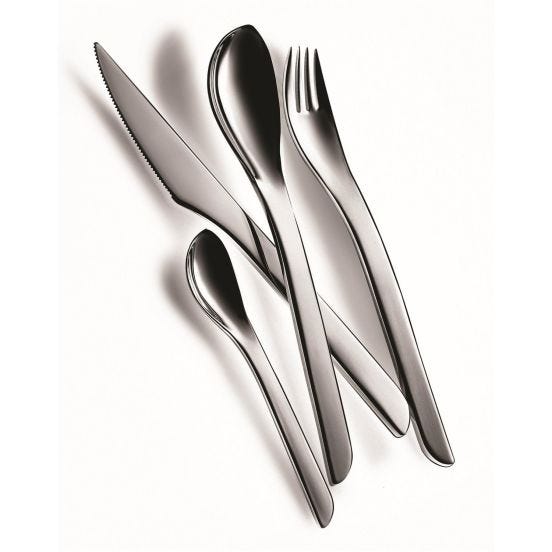 Cutlery set in stainless steel Katja line 24 pieces