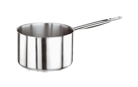 Casserole High Series 1000 in stainless steel with one handle for induction, diam.36cm