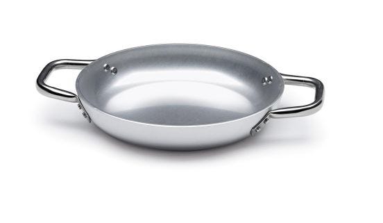 Tegame in alluminio con due maniglie in acciaio inox, spessore 5 mm, diam. 36cm