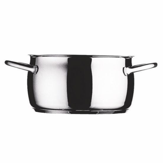 Casserole in stainless steel for induction line 1950, 22cm