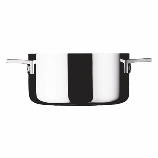 Trimetal casserole for induction with lid, Attiva line, 24cm