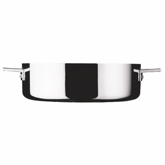 Trimetal saucepan for induction with Active line lid, 24cm