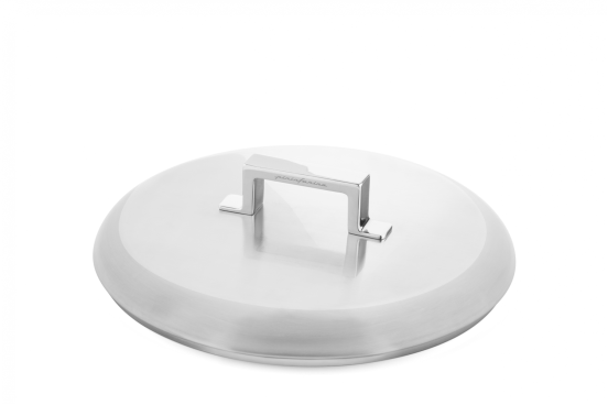 Stainless steel lid for induction Stile line by Pininfarina, diam. 24cm