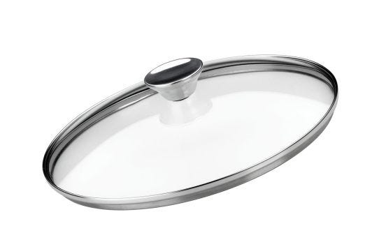 Coperchio in vetro di Pintinox, diam.30cm