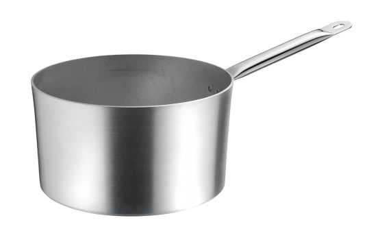 Casseruola alta in alluminio con manico in acciaio inox, diam. 32cm