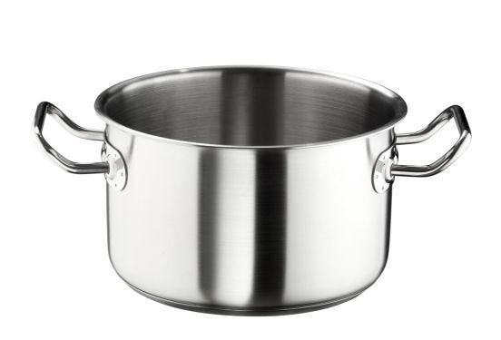 Deep saucepan in stainless steel for induction, Master line, diam.16cm