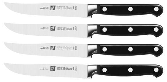 Zwilling Professional S series 4-piece steak knife set, 12cm