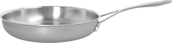 Padella alta in acciao inox per induzione, linea Industry Demeyere, diam. 28cm