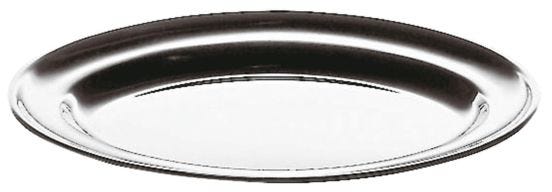 Oval Tray With Cm 25 Stainless Steel Edge