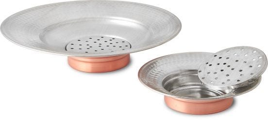 Colafritto in rame, diam. 20cm