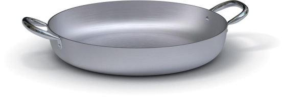 Tegame in alluminio con maniglie in acciaio inox, spessore 3 mm, diam. 24cm