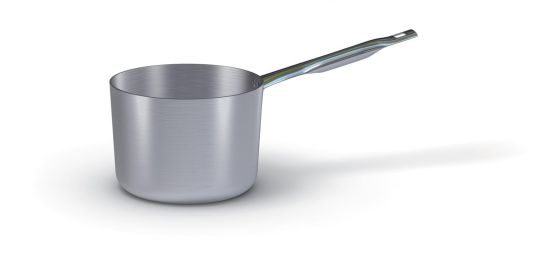 Casseruola alta in alluminio con manico in acciaio inox, spessore 3 mm, diam. 16cm