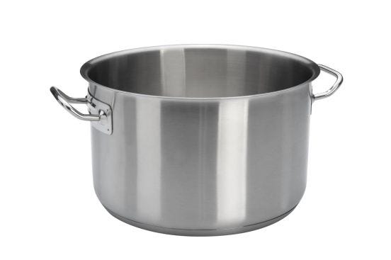 Casseruola alta in acciaio inox per induzione 18/10, diam.60cm