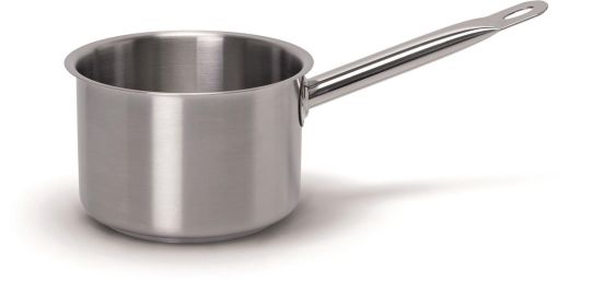 Casseruola alta in acciaio inox per induzione 18/10, diam.20cm