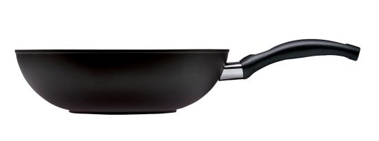 Wok in alluminio antiaderente con un manico linea Cookin, diam. 28cm
