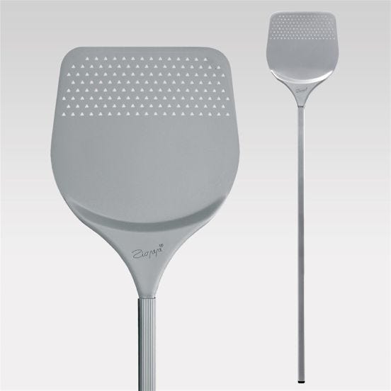 4 SEASONS GOLD perforated aluminum shovel, diam. 33cm