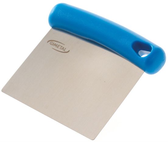 Stainless steel flexible blade pastry cutter, plastic handle