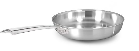 Alu-inox frying pan for induction, one handle, diam. 24cm