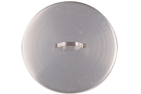 Coperchio in alluminio 3mm per casseruola a 4 spicchi, diam.40cm