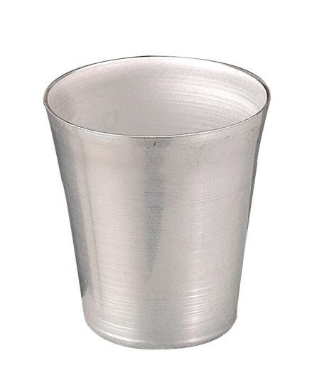 Aluminum mold for creme-caramel tall, diam.8cm