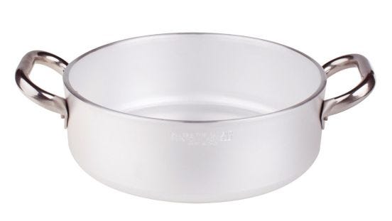Casseruola Bassa Radiante in alluminio 5mm con due maniglie, diam. 45cm