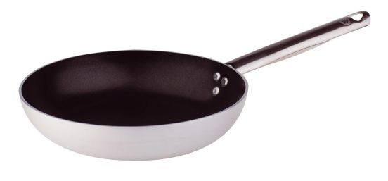 Padella Svasata Bassa per saltare in alluminio antiaderente 3mm con un manico, diam. 40cm