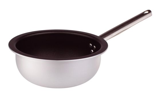 Padella “mantecare” in alluminio antiaderente 3mm, diam. 32cm