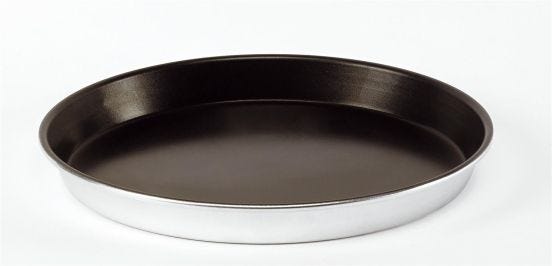 Round cake pan alloy 3003 with non-stick coating (H cm 3), diam.32cm