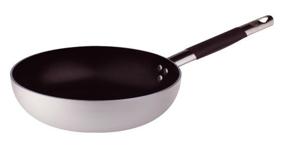 Padella Svasata Alta in alluminio antiaderente 3mm con manico “cool”, diam. 20cm