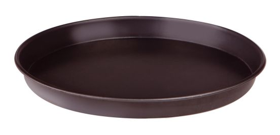 Round pan in blue sheet metal for pizzas, diam.16cm
