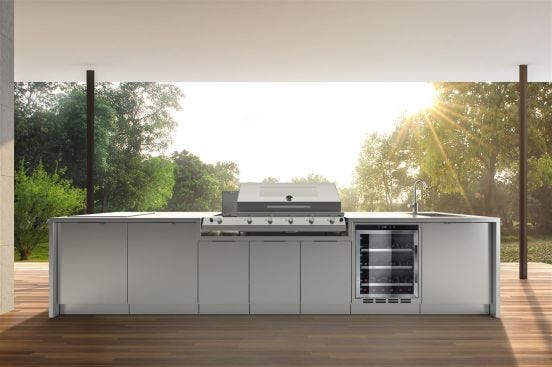 Cucina da esterno Pianeta Grill soluzione 10, CONTATTACI per preventivo personalizzato