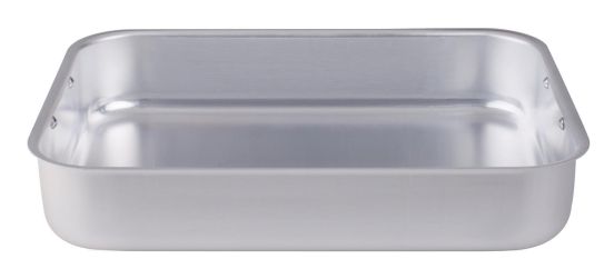 Rectangular roasting pan with matt finish, rounded corners without lid, dim.40x29cm