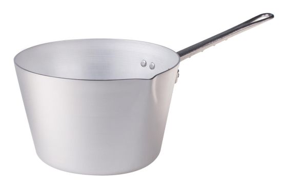 Casseruola conica con un manico e becco, diam. 12cm