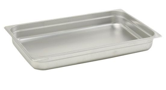 Bacinella Gastronorm in acciaio inox GN 1/1 6 pezzi  cm. 53x32,5 h. cm. 10