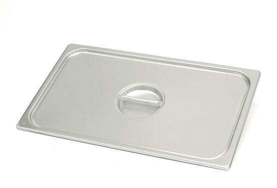 Coperchio con valvola e guarnizione in silicone per bacinelle Gastronorm 6 pezzi cm. 35,4x32,5