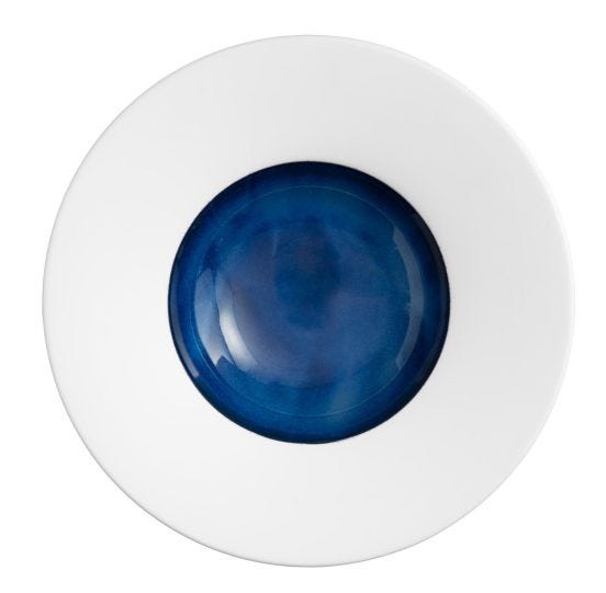 Le Coq Abyssos porcelain pasta bowl, diam. 30.5cm, 6 pieces