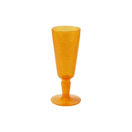 Flute Memento Synth methacrylate goblet, Mandarin, 6 pieces